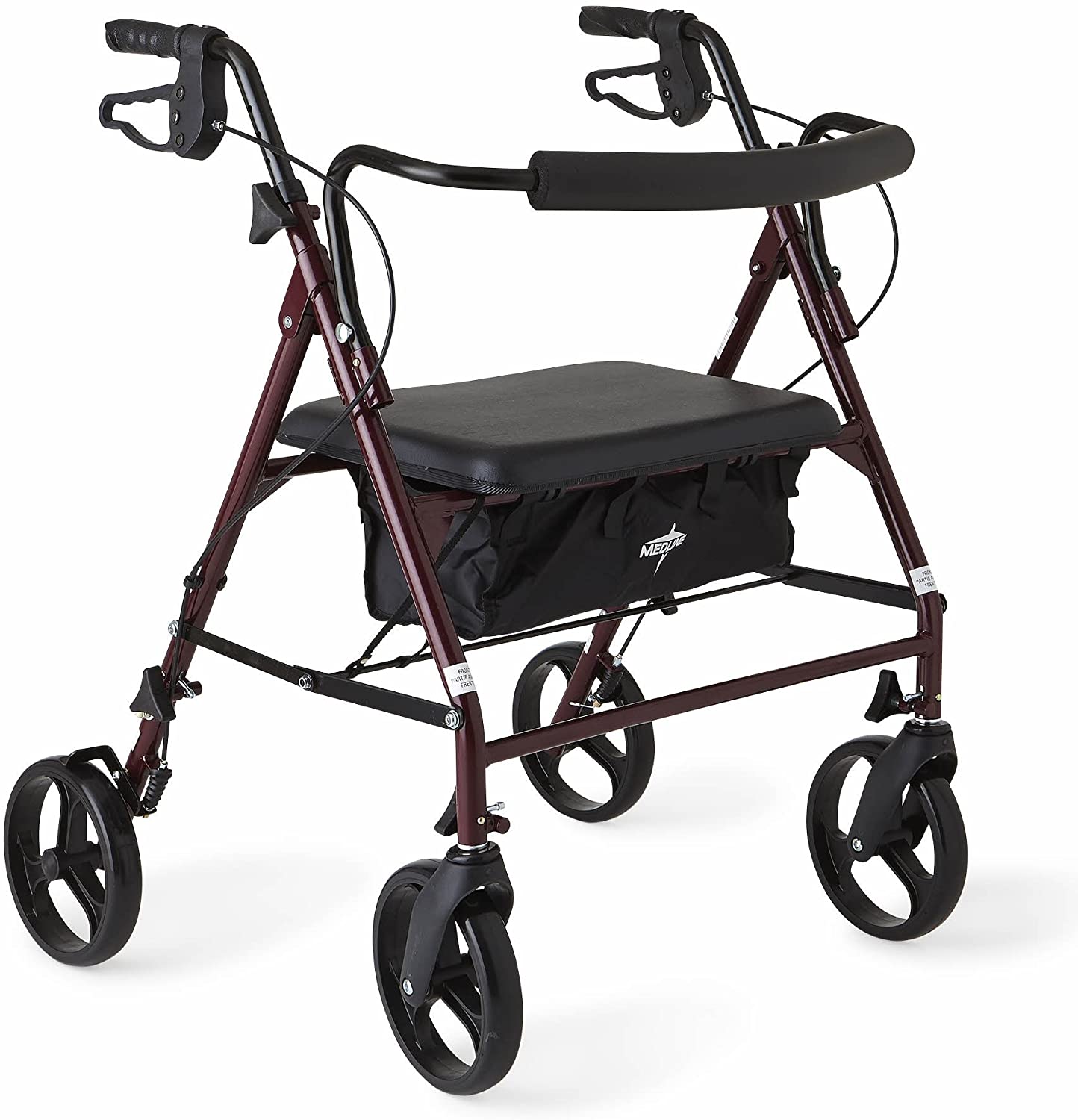 Medline Heavy Duty Rollator Walker walkers for seniors