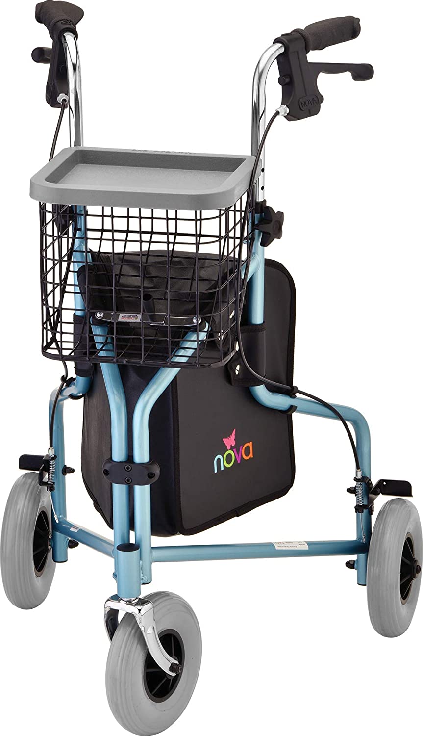 NOVA Traveler 3 Wheel Rollator Walker walkers for seniors