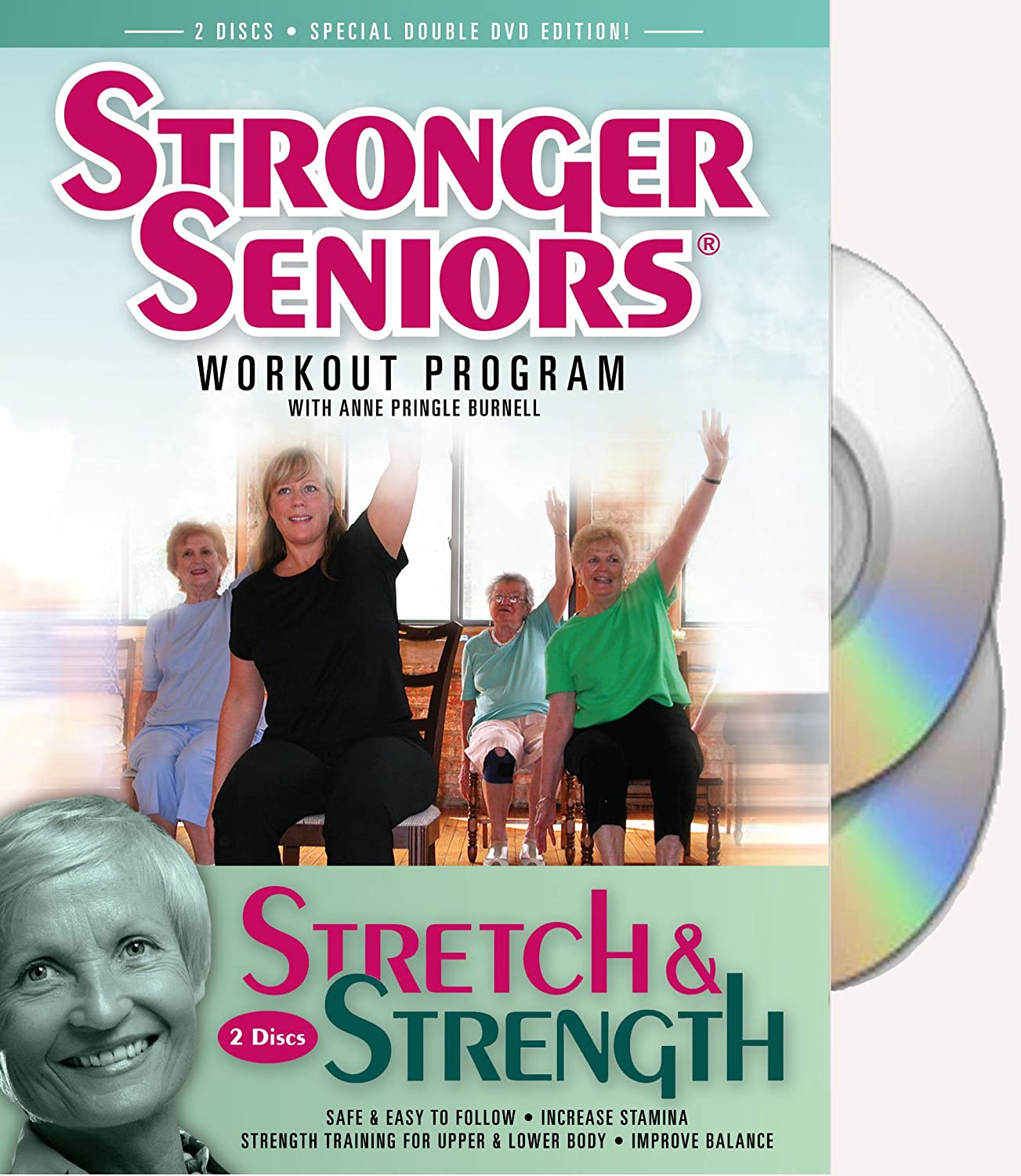 Stronger Seniors® Stretch and Strength DVDs exercise videos & equipment for seniors