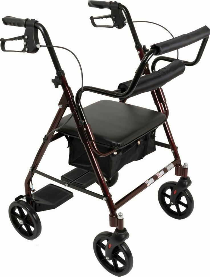 Transport Rollator walkers for seniors