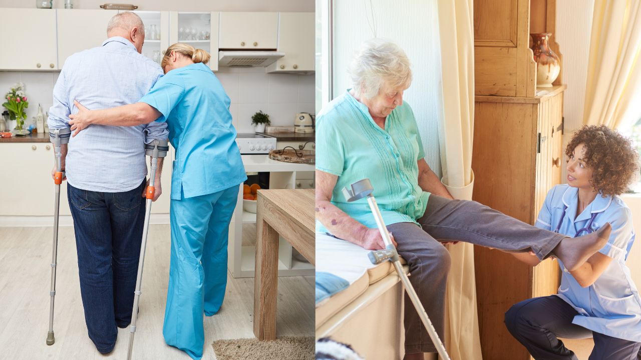 seniors in physical therapy