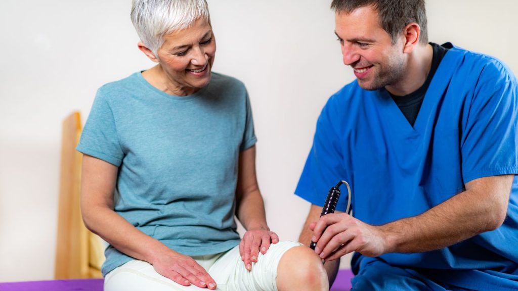 Osteoarthritis Physical Therapy Session