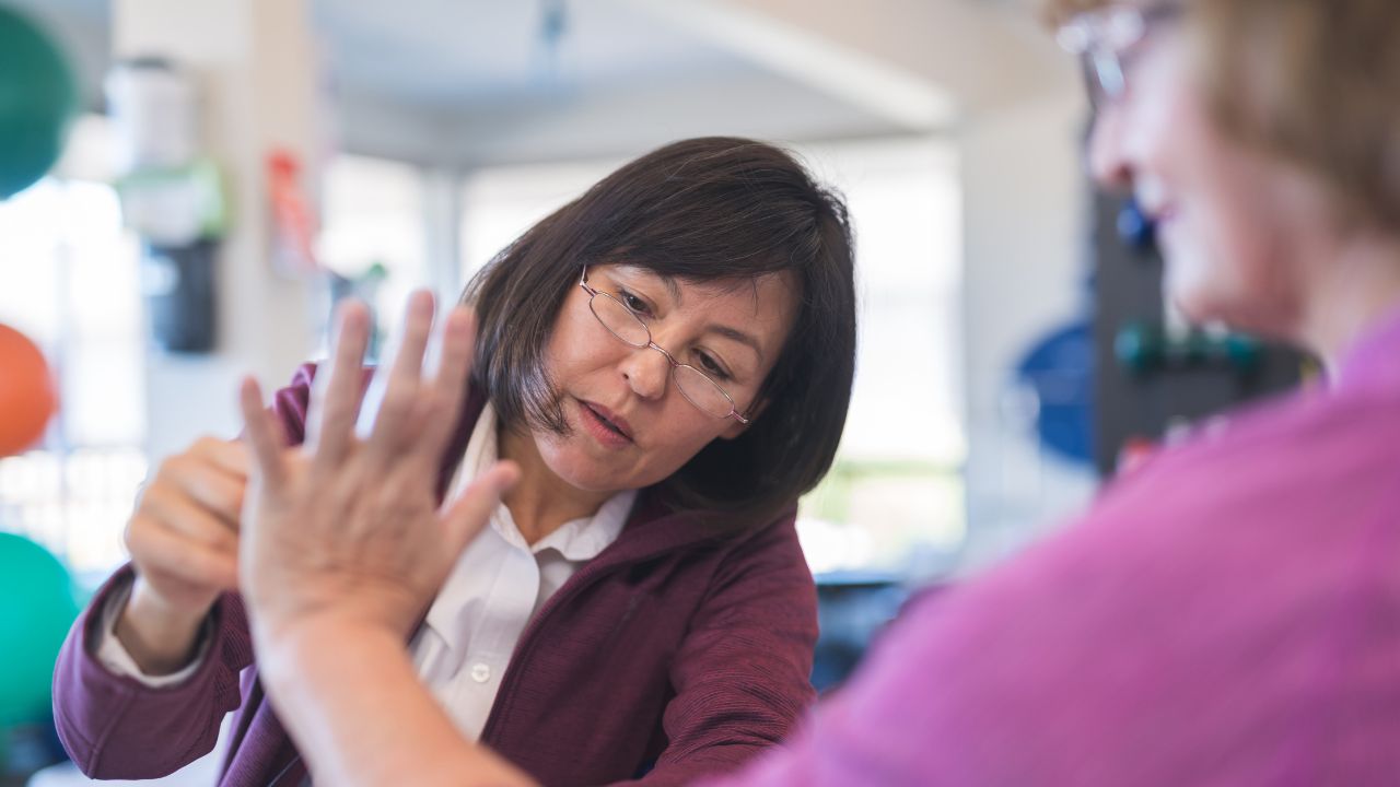 Osteoarthritis Physical Therapy on Hand